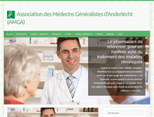 Tablet Screenshot of amga.be