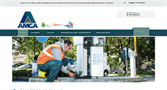 Desktop Screenshot of amga.it