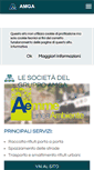 Mobile Screenshot of amga.it